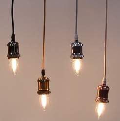 Dây đèn thả cổ điển bóng Led Edison hình quả nhót C35 4W