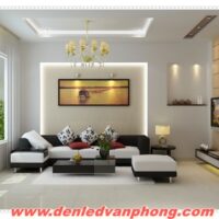 Đèn led chùm phòng khách đơn giản