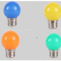 Đèn Thả Trần Giọt Nước, Chao Đèn Thả Giọt Nước Nhiều Màu – Bóng 5W 9